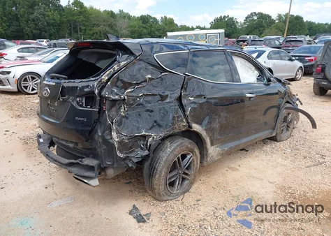 2017 Hyundai Santa Fe Sport 2.4L z USA, uszkodzony, nr VIN 5NMZU3LB8HH019112